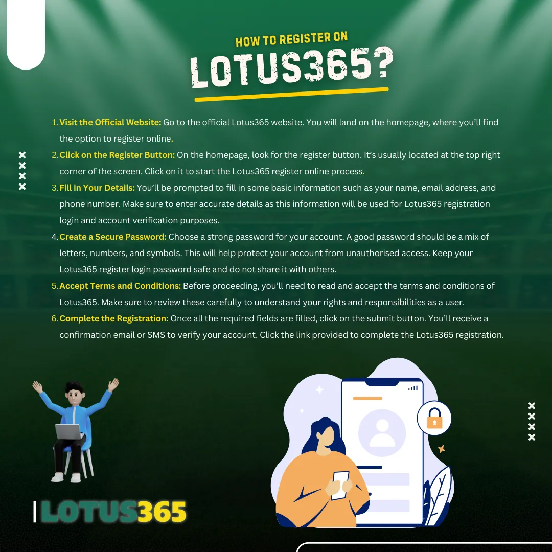 How to register Lotus365