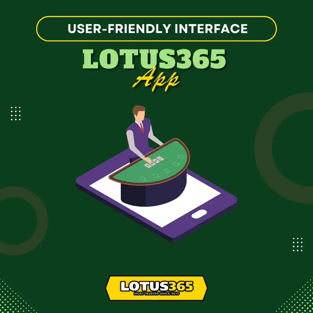 Lotus365 App user-friendly interface