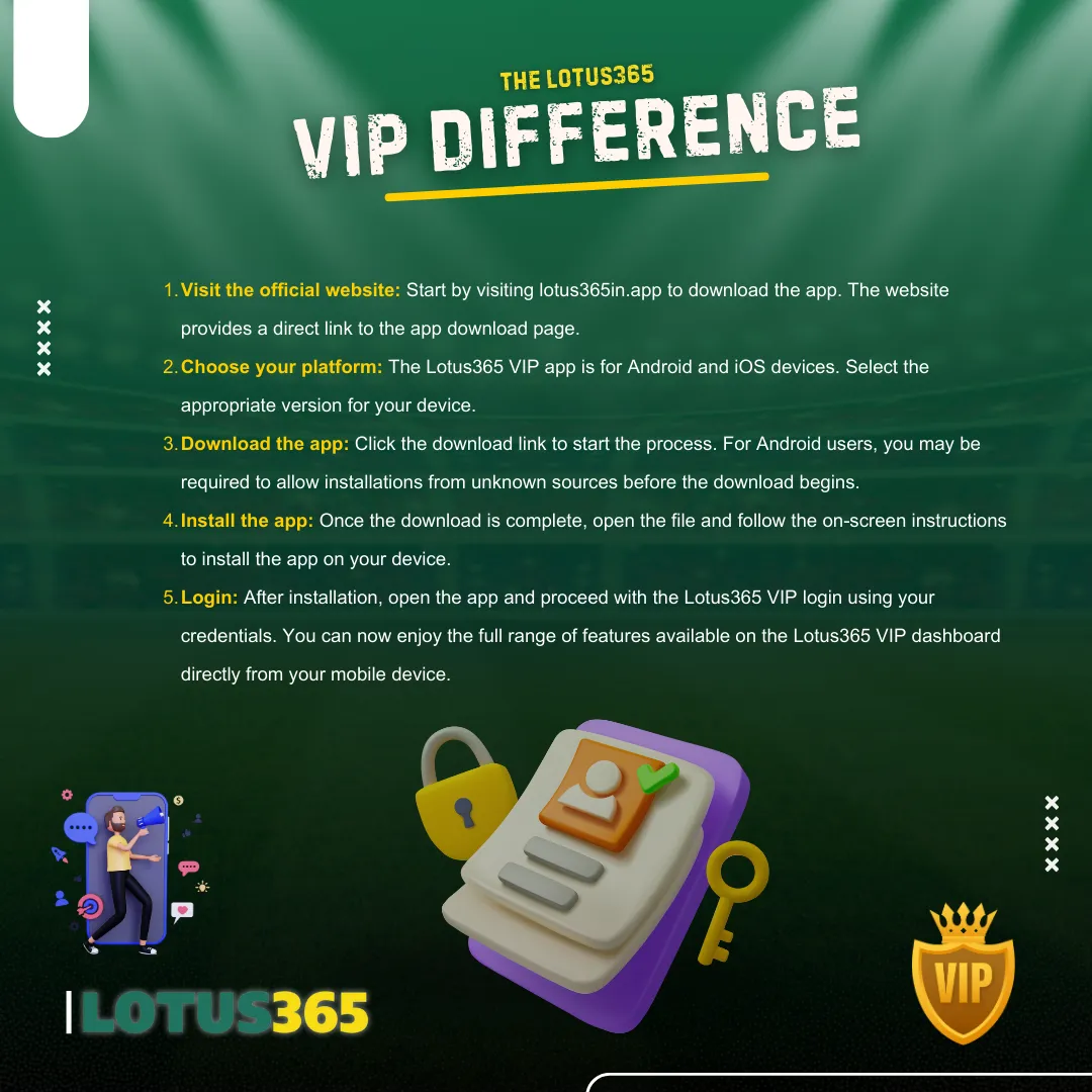 Lotus365 VIP Differnce