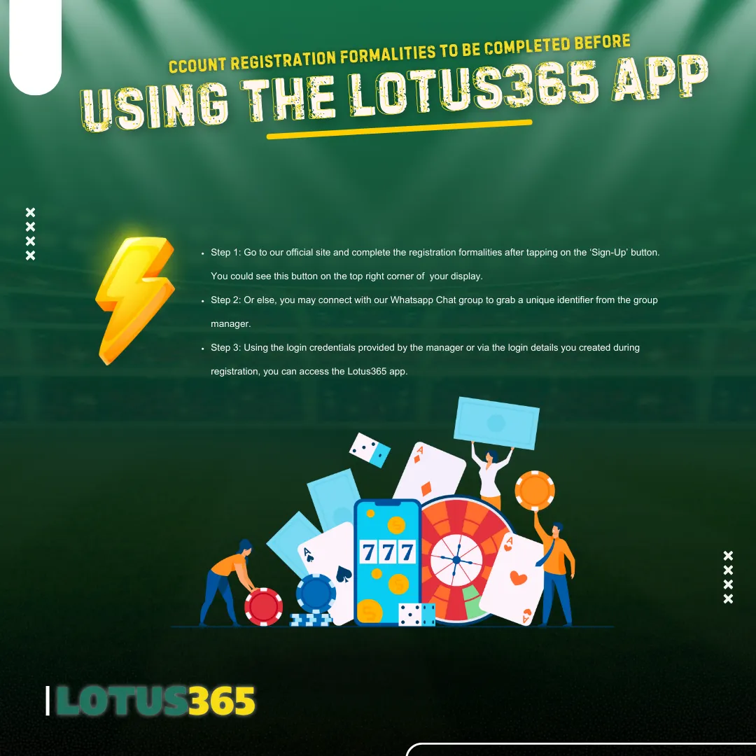 Using The Lotus365 App